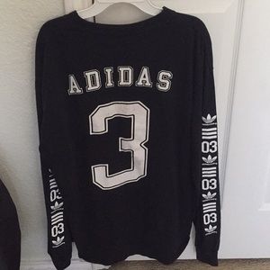 Adidas jersey style T shirt